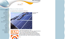 Desktop Screenshot of mueller-solar-technik.de